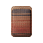Magnetic Woven Wallet · Sunset