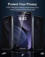 ESR Classic Privacy Screen Protector (Alignment frame) – 3 Pack - Image 3