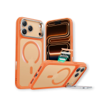 ESR-Classic Hybrid Magnetic Case (Camera Control, Stash Stand) -Frosted Orange