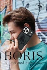 Boris Series Genuine Santa Barbara Leather Case - Image 5