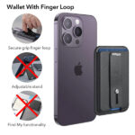 Magnetic Wallet (HaloLock) - Caramel Brown - Image 5