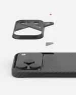 AULUMU - A17 Aramid Fiber Case for iPhone 17 Pro Max | Ultra Slim | MagSafe Supported - Image 3