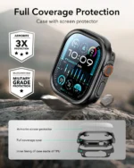 Apple Watch Ultra 3 Armorite Protection Set - Titanium - Image 5