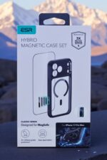 ESR Classic Hybrid Magnetic Case+Protector Set (Black) - Image 5