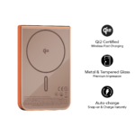 1-Power S.Pass 5000mAh Qi2 Magnetic Wireless Battery Pack - Image 2