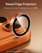 ESR Armorite®️ Camera Lens Protector - Orange - Image 2