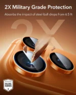 ESR Armorite®️ Camera Lens Protector - Orange - Image 3