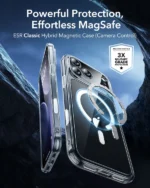 ESR- Hybrid Magnetic Case (Camera Control) - Clear - Image 4