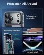 ESR- Hybrid Magnetic Case (Camera Control) - Clear - Image 5