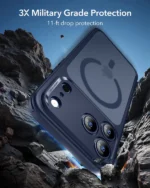 ESR - Classic Hybrid Magnetic Case (Camera Control) - Frosted Blue - Image 2