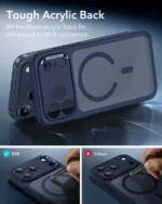 ESR - Classic Hybrid Magnetic Case (Camera Control) - Frosted Blue - Image 3