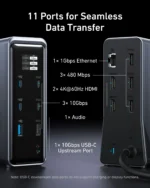 Anker Prime Charging Docking Station (14-in-1, Dual Display, 160W) - Image 5