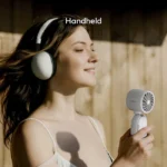 1° Go Clamp Compact Foldable Umbrella-Clip Mini Fan - Image 2