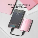 1-Power Pass 5000mAh Magnetic Wireless Charging Battery Pack - Image 10