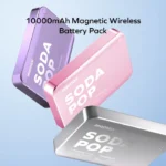 1-Power Pass 10000mAh Magnetic Wireless Battery Pack - Image 5