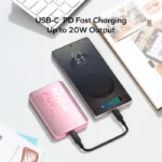 1-Power Pass 10000mAh Magnetic Wireless Battery Pack - Image 8