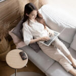 Cymbal Multifunctional Foldable Smart Table With Wireless Charging, Speakers, USB-C Ports, and LED Lighting Effects - Momax - Image 6