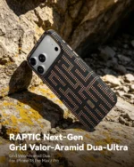 Raptic Aramid Skin MagSafe Phone Case for iPhone 18 Pro Max – Rise - Image 4