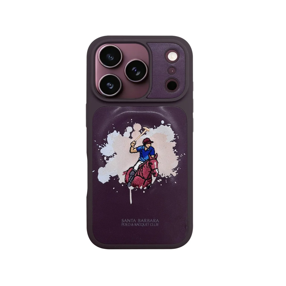 belmont-burgundy-4854231 Santa Barbara Polo Icarus Series for iPhone 17 Pro Max and 18 Pro Max